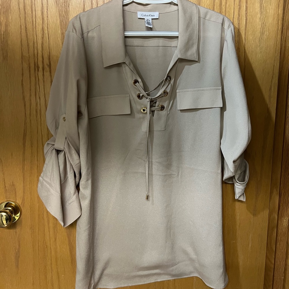 Calvin Klein Tunic Style Shirt